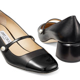 Jimmy Choo Black Patent Leather Pumps