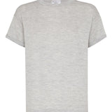 Brunello Cucinelli Grey Lurex Knit Shirt