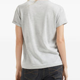 Brunello Cucinelli Grey Lurex Knit Shirt