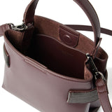 Brunello Cucinelli Burgundy Top Handle Handbag