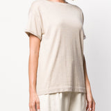 Brunello Cucinelli Nude Boat Neck Top