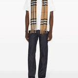 Burberry Check cashmere scarf