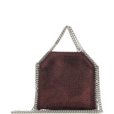 Stella McCartney Burgundy Rhinestone Chain Crossbody
