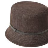 Brunello Cucinelli Brown Flat Crown Hat