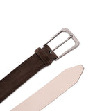 Brunello Cucinelli Dark Brown Buckle Belt