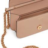 Valentino Garavani Rose Pink VLogoCrystal Shoulder Bag