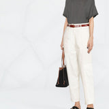 Brunello Cucinelli Charcoal Grey Metallic Shirt