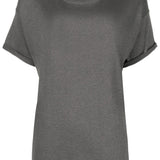 Brunello Cucinelli Charcoal Grey Metallic Shirt