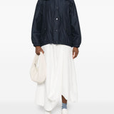 Brunello Cucinelli Dark Blue Hooded Jacket