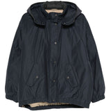 Brunello Cucinelli Dark Blue Hooded Jacket