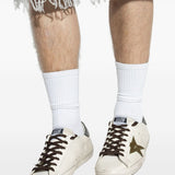 Golden Goose Super-Star in nappa leather with leather star and leather heel tab
