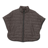 Brunello Cucinelli Chocolate Quilted Zip Jacket