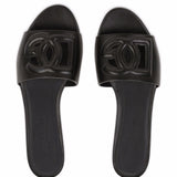 Dolce Gabbana Black Millennials Logo Slides