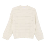 Brunello Cucinelli Beige Open Knit Sweater