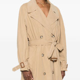 Isabel Marant Beige Double Breasted Coat