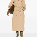Isabel Marant Beige Double Breasted Coat