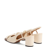 Valentino Garavani Valet Du Roi Goatskin Slingback Pump 60mm