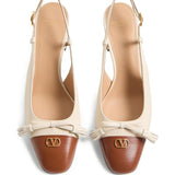 Valentino Garavani Valet Du Roi Goatskin Slingback Pump 60mm