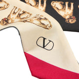 Valentino Garavani Scarf Bandeaux Petit Charles In Silk