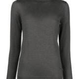 Brunello Cucinelli Charcoal Roll Neck Jumper