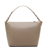 Emporio Armani Taupe Chain Hobo Bag