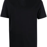 Emporio Armani Navy Chest Logo Tee