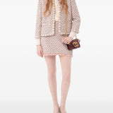 Valentino Garavani Locò Small Shoulder Bag In Calfskin With Jewel Logo