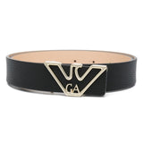 Emporio Armani logo-buckle belt