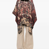 Pierre Louis Mascia Brown Embroidered Overgarment