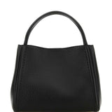 Valentino Garavani Black Alltime Leather Handbag
