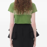 Valentino T-shirts and Polos Green