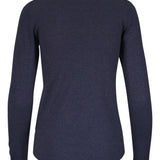 Brunello Cucinelli Navy Boat Neck Sweater