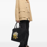 Ganni Organic cotton XXL tote bag