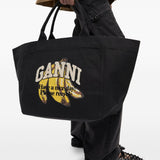 Ganni Organic cotton XXL tote bag