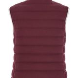 Brunello Cucinelli Burgundy Quilted Gilet