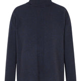 Emporio Armani Navy Ribbed Sweater