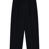 Emporio Armani Black Pleated Trousers