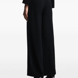 Emporio Armani Black Pleated Trousers