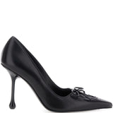 Jimmy Choo 95mm Scarlett lace-up pointed-toe pumps