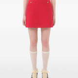 Valentino Skirts Red