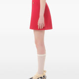 Valentino Crepe Couture Skirt