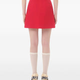 Valentino Crepe Couture Skirt