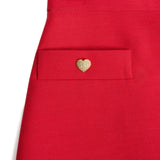 Valentino Crepe Couture Skirt
