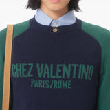 Valentino Sweaters Blue