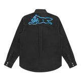 Icecream Black Running Dog Denim Shirt