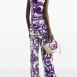 Dolce Gabbana White Maiolica Tank Top