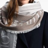 Emporio Armani Stole with multicoloured vertical bands