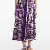 Dolce & Gabbana Majolica print poplin shirt dress