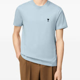 Ami Paris T-shirts and Polos Clear Blue