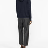 Brunello Cucinelli Navy Monili Chain Hoodie